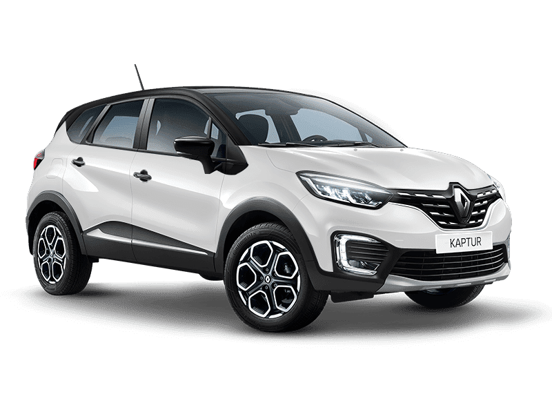 Купить Renault Kaptur в вашем городе - Белый с черной крышей